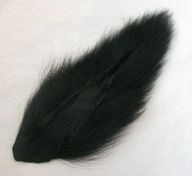 bucktail medium black